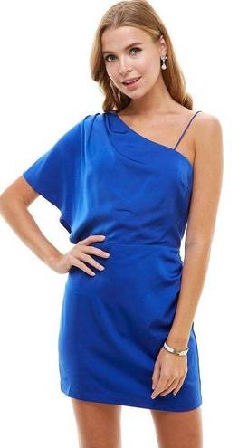 TCEC | NWOT | One Shoulder Asymmetrical Dress | L | Royal Blue | CD01234