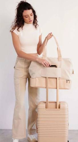 BEIS Beige Weekender Bag