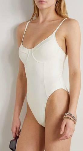 Good American  compression show off swimsuit white size 1