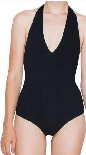 American Apparel Deep V Bodysuit