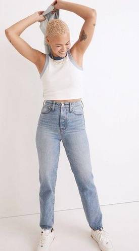 Madewell The Curvy Perfect Vintage Straight Jean in Seyland Wash High Rise 28