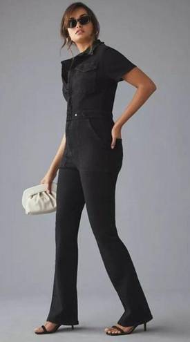 Good American  Fit for Success Jumpsuit in Wash Black099 Size X-Small