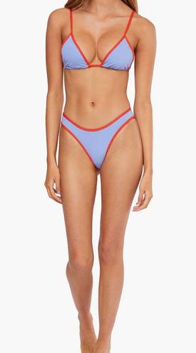 We Wore What Classic Scoop Bikini Bottom Size XL BLUE