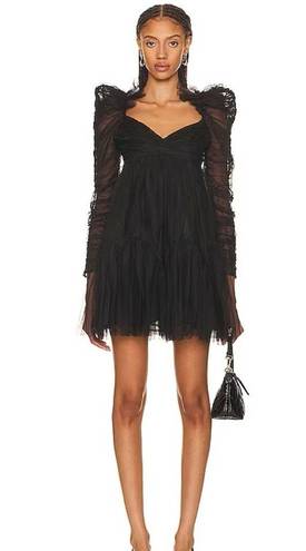 Zimmermann  Tulle Ruched Mini Dress size AU 2/ US 8