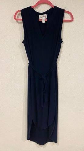 Joseph Ribkoff Pintuck Tie Midi Dress Size 10 EUC