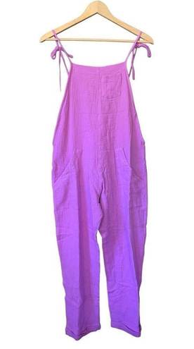 Stillwater Some Beachy Overalls Orchid Size M Purple Size M