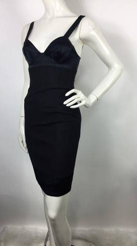 Rebecca Taylor  Wool Underwire Bustier Fitted Bodycon Dress 0