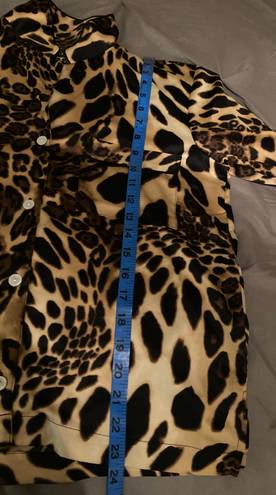 Natori NWT  LUXE LEOPARD PJ Set SIZE XS