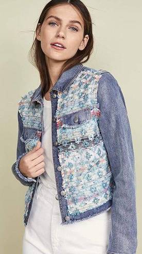 Ramy Brook  Murray Embellished Jean Jacket Small