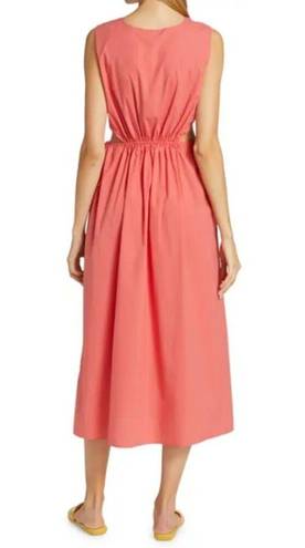 Rails  Yvette Cut-Out Midi Dress Women's Size Small Coral Sleeveless NWT