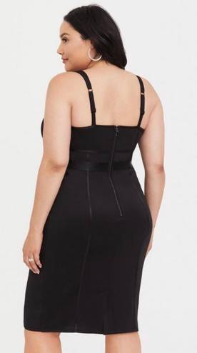 Torrid NWT Mini Scuba Bodycon Black Midi Pencil Dress SOLD OUT EVERYWHERE!