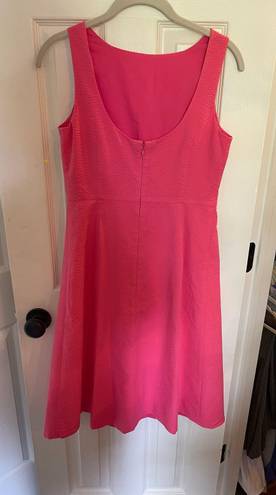 Isaac Mizrahi Pink Seersucker Dress