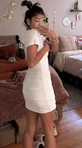 Sky to Moon White Mini Dress