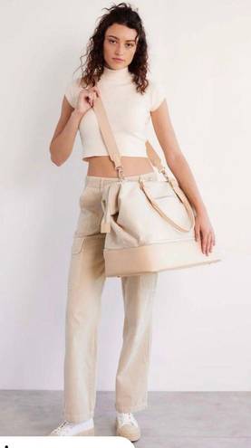 BEIS Beige Weekender Bag