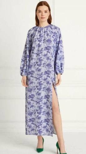 Hill House  Simone Dress Size M Lilac Tonal Floral Maxi Dress Cottagecore SEALED