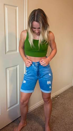 Bermuda Jean Shorts