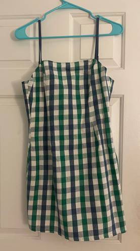 idem Ditto Plaid Mini Dress 