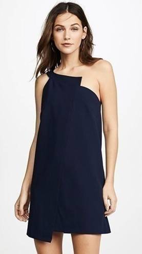 Michelle Mason  One Shoulder Shift Dress