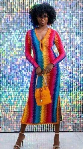 Alexis  - SOLEI DRESS - RIO size XS Rainbow