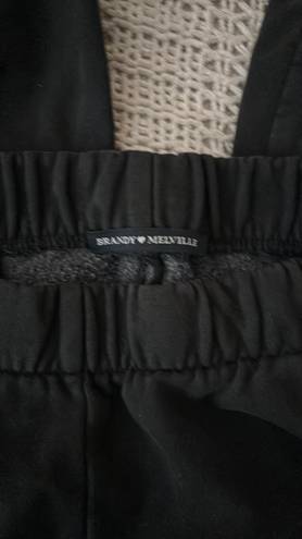 Brandy Melville Black Rosa Sweats