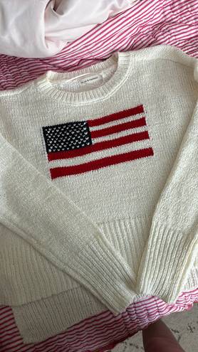 Moon & Maddison American Flag Sweater