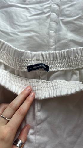 Brandy Melville cream  sweat shorts