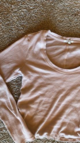 Z Supply Blush Pink Long Sleeve