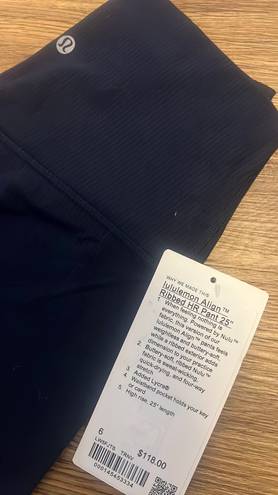 Lululemon Align™ High-Rise Ribbed Pant 25"