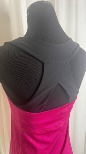 Xersion Pink & Black  Racerback Tank Top