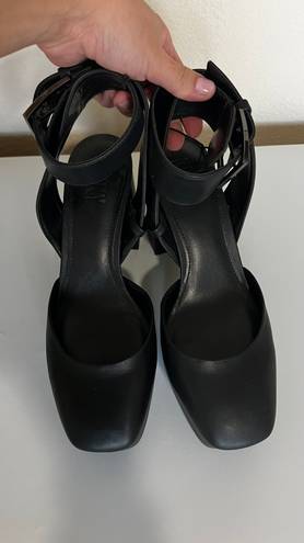 DKNY NWOT  Women's Block Heel Briella-Platform ANK Pump, Black Sz US 8 M