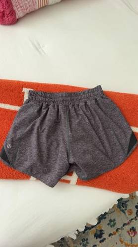 Lululemon Grey Hotty Hot Shorts 4”