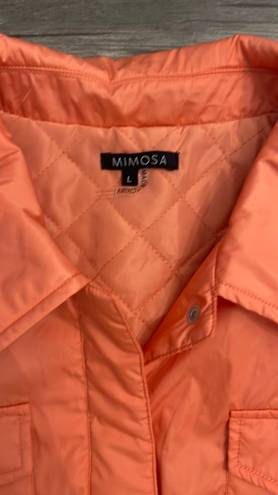 These Three Boutique Orange Light Weight Jacket