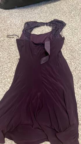 Scarlett Dark Purple  Dress