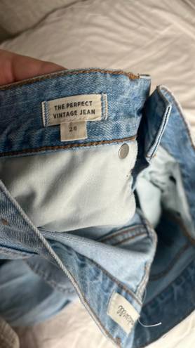 Madewell Perfect Vintage Jean 28