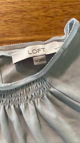 The Loft Light Blue Blouse 