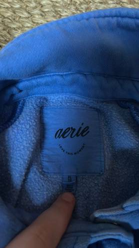 Aerie Blue Crewneck Pullover