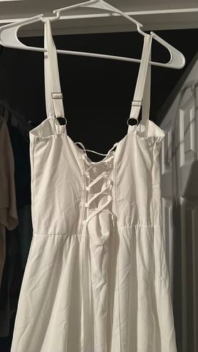 Viral TikTok Corset Dress Size Medium White