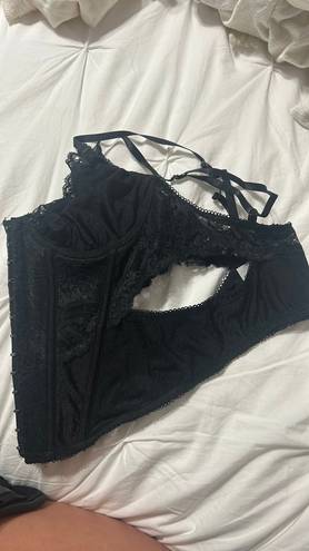 Urban Outfitters Black corset top