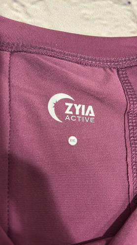 Zyia NWT  Active Light Purple Elegant Muscle Tank Size 2XL