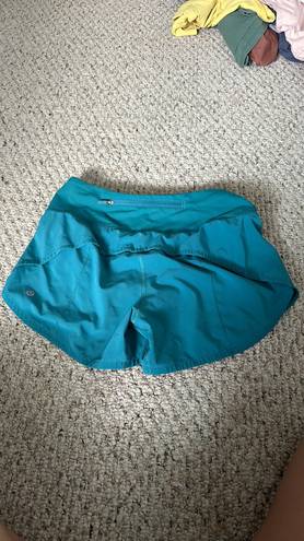 Lululemon speed up short 4” size 4 high wasted