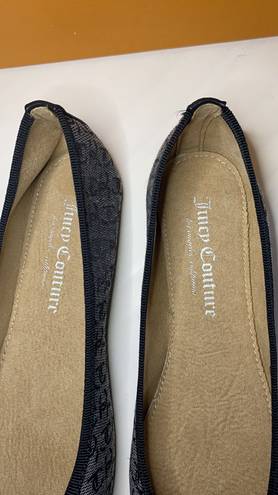 Juicy Couture Monogram Ballet Flats