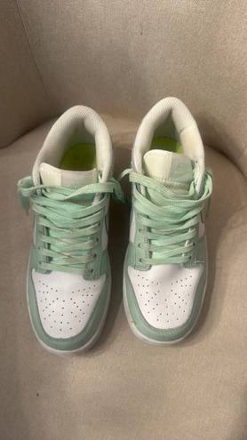 Nike Mint green  dunks