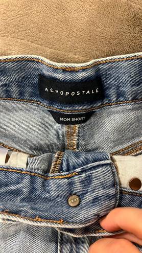 Aeropostale Ripped Jean Shorts