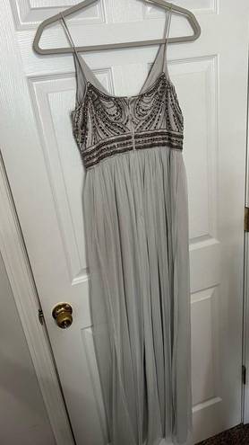 BHLDN  Vilette Maxi Dress in Fog