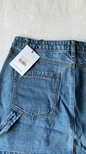 Princess Polly CHILLDERS DENIM MINI SKIRT MID WASH - Size 8