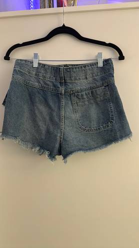 Free People emmy denim skirt