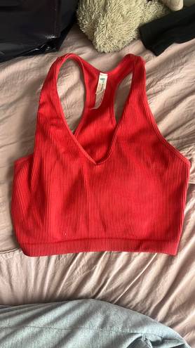 Free People Movement Red Tank