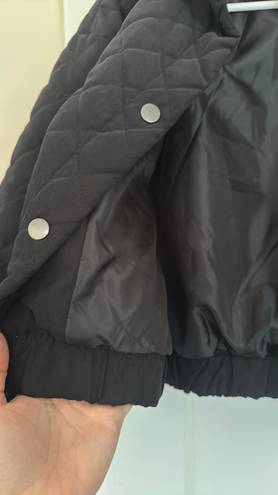 Missguided Black Puffer Jacket