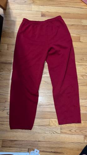 Jerzees XL red sweatpants