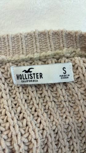 Hollister Knit Tan  Sweater